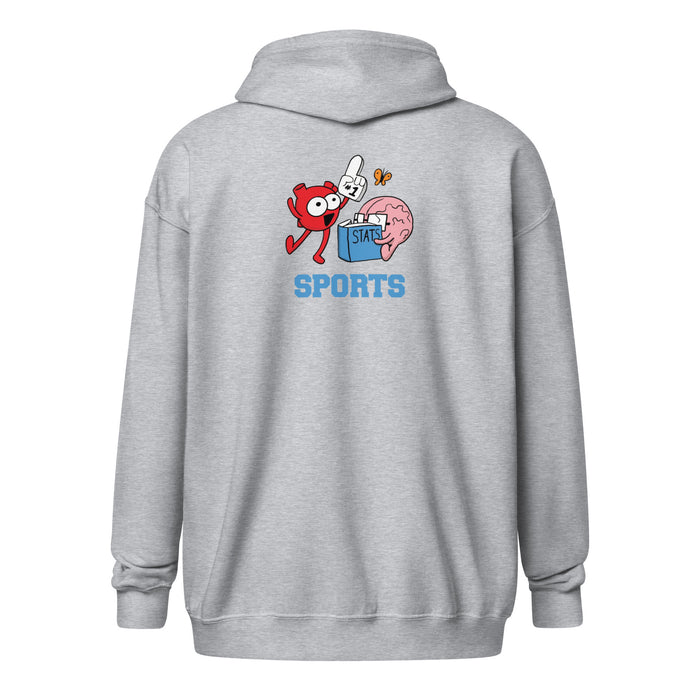 Sports Women zip hoodie
