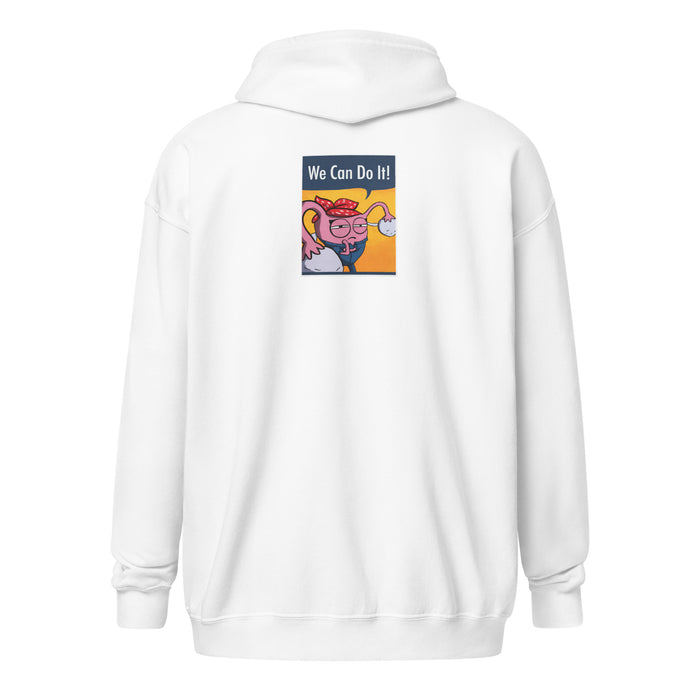 We Can Do It! Zip hoodie