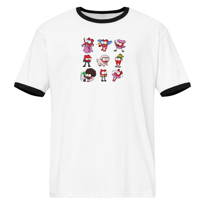 A Change of Heart Unisex ringer t-shirt