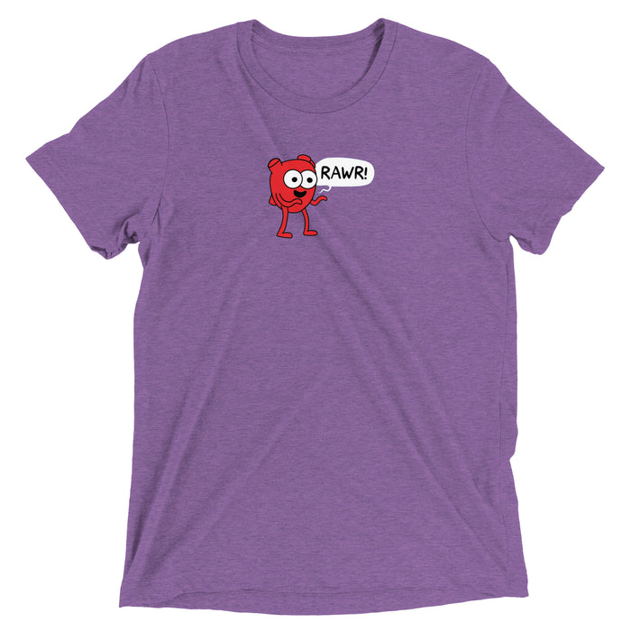 Heart Rawr Triblend t-shirt