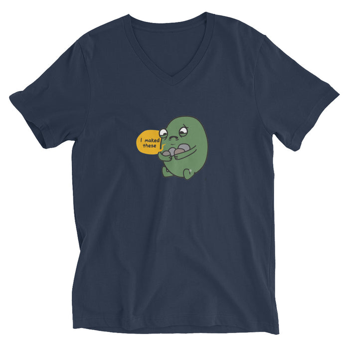 Sad GB I Maked These Men V-Neck T-Shirt