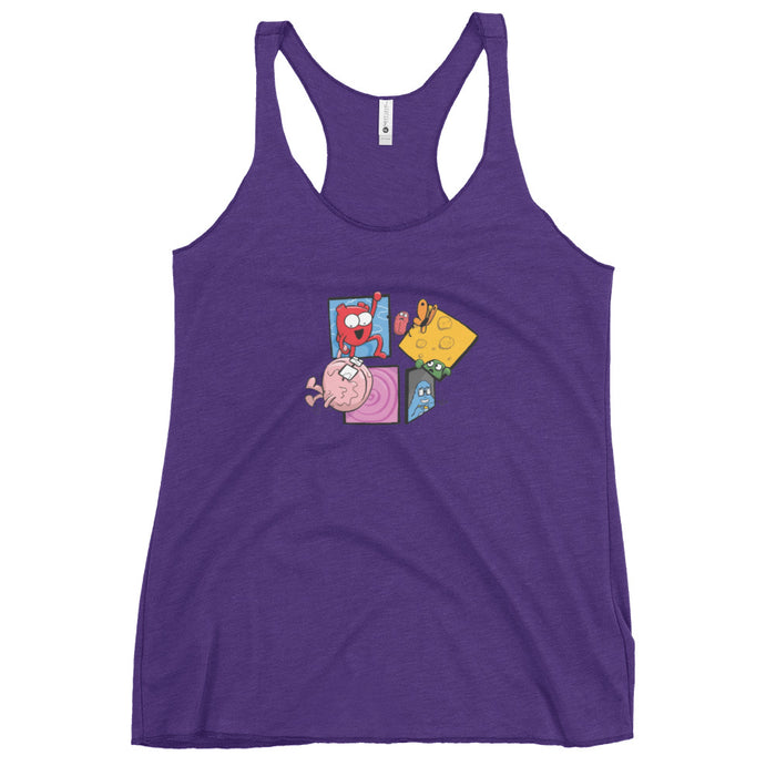 Breaking the 4th Panel Women's Triblend Tank