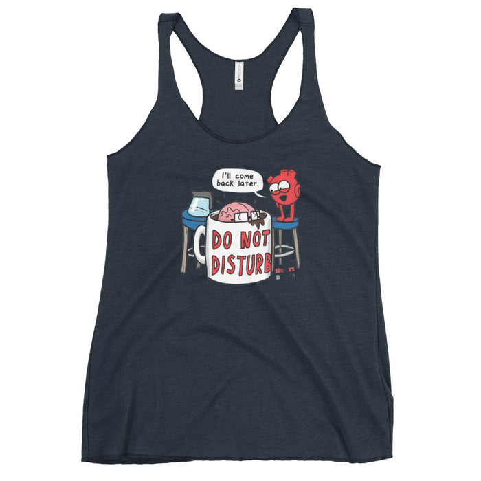Do Not Didturb Women's Triblend Tank