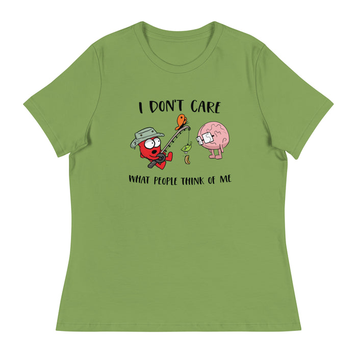 I Don’t Care H&B Fitted T-Shirt