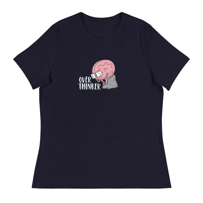 Brain Overthinker Fitted T-Shirt