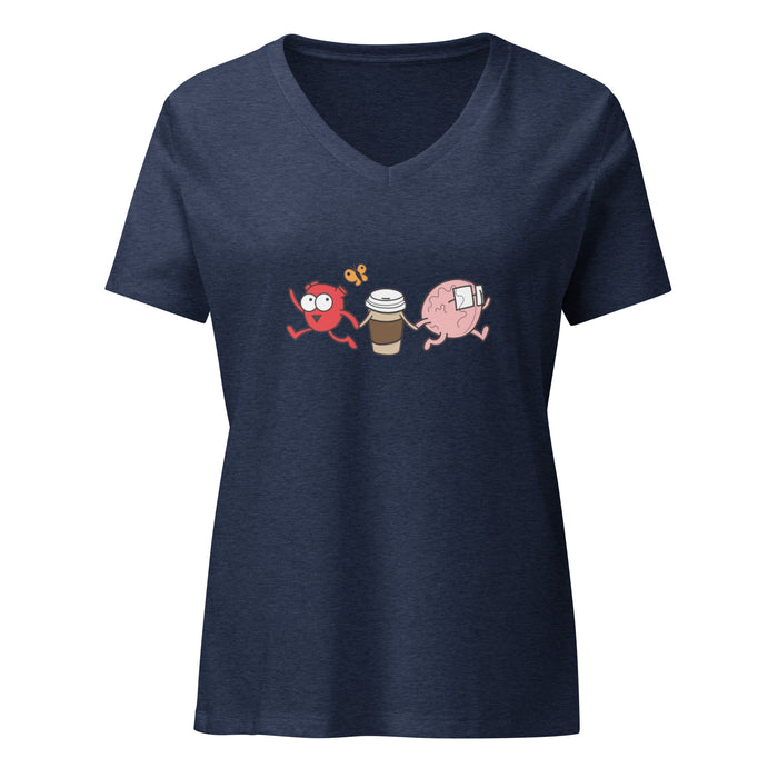 Common Grounds Women’s relaxed v-neck t-shirt
