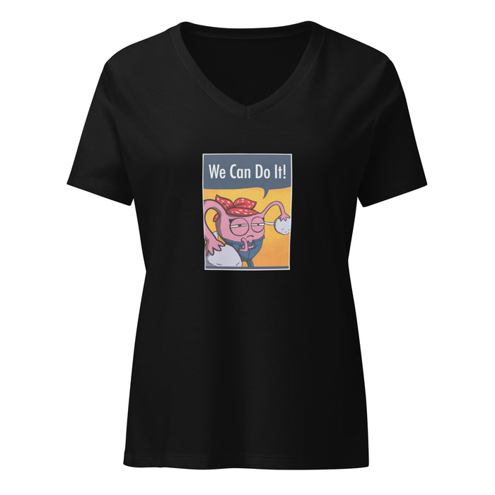 We Can Do It! Women’s relaxed v-neck t-shirt