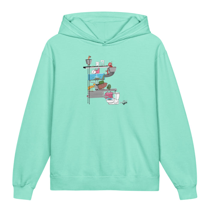 Digestive System Kids hooded sweatshirt