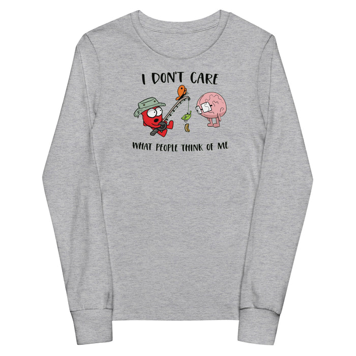I Don’t Care H&B Kids long sleeve tee