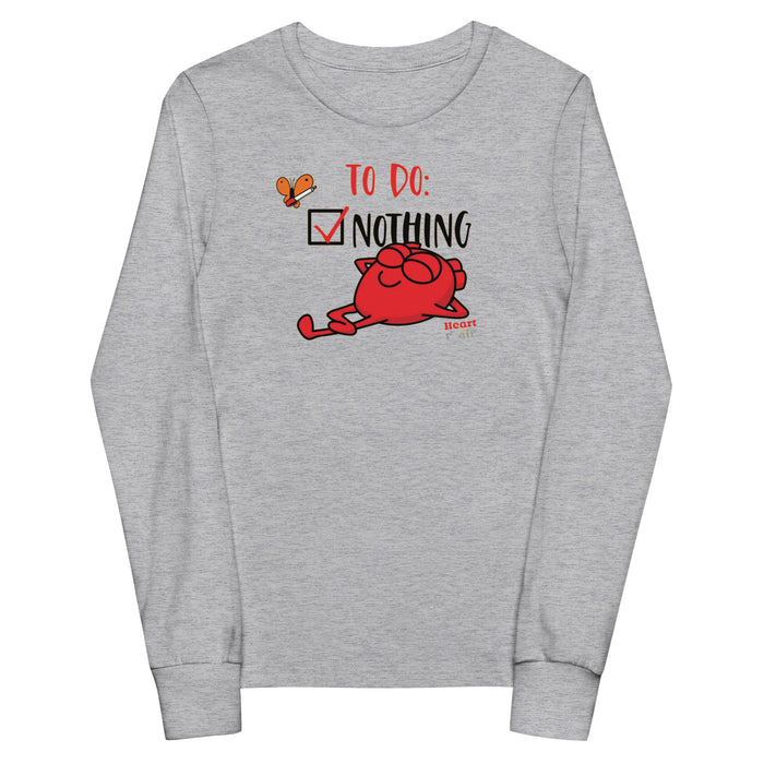 Heart Nothing Kids long sleeve tee