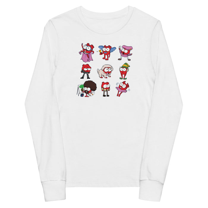 A Change of Heart Kids long sleeve tee