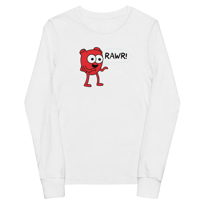 Heart Rawr Kids long sleeve tee