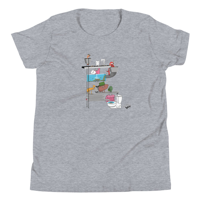 Digestive System Kids T-Shirt