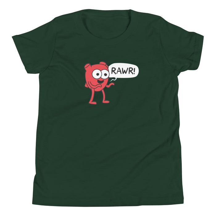 Heart Rawr Kids T-Shirt
