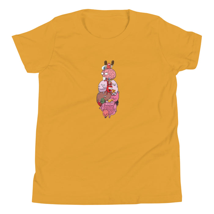 Anatomy Diagram Kids T-Shirt