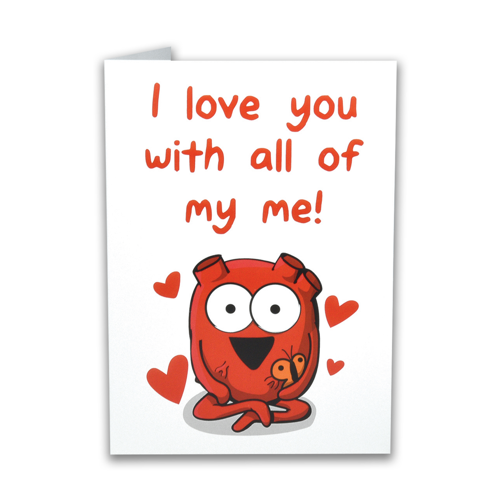 Heart "I love you" Greeting Card