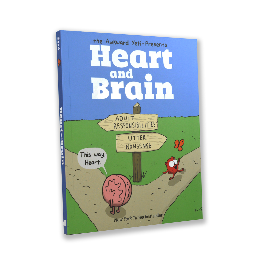 Heart and Brain: An Awkward Yeti Collection (Signed)