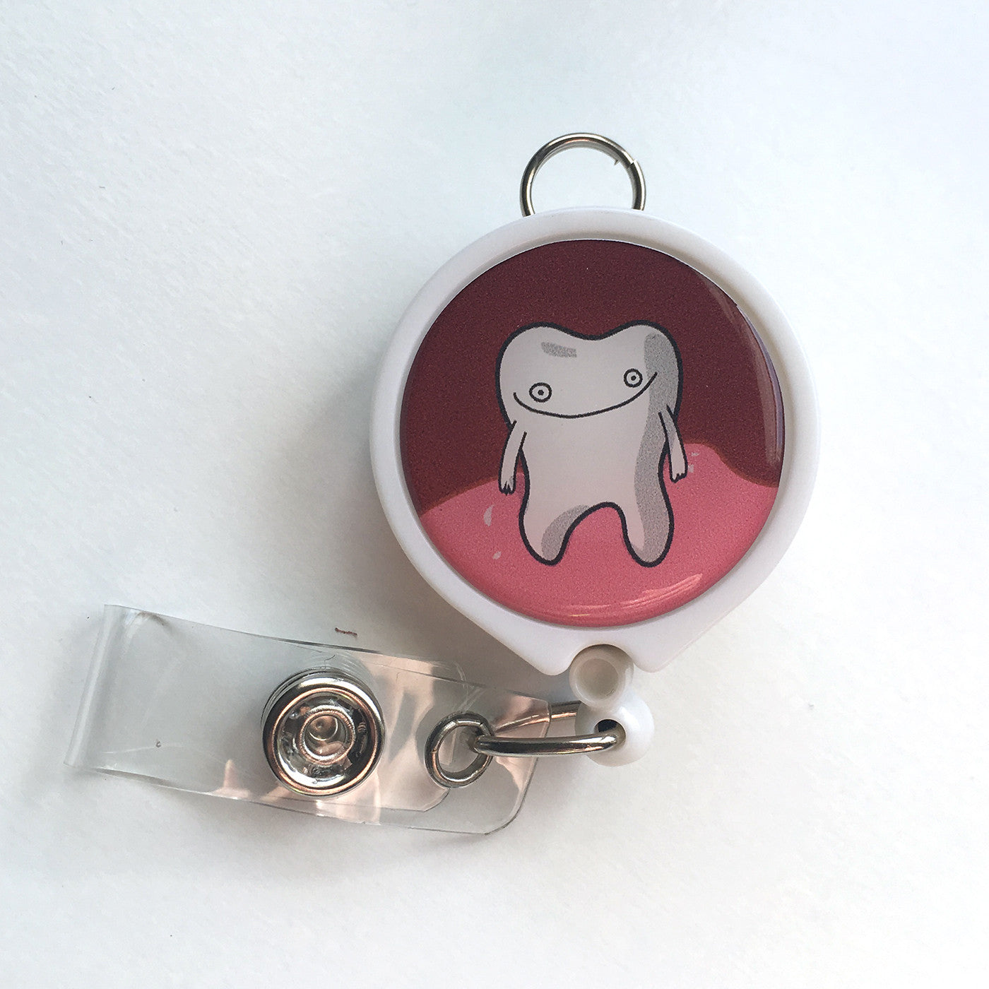 Tooth ID Badge Reel – the Awkward Store