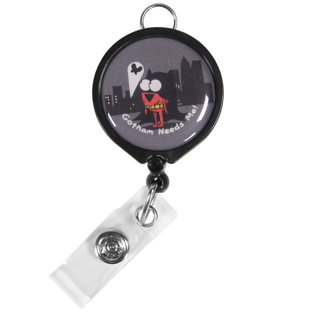 Wizard of Oz Wicked Witch Character Heart Lanyard Retractable Reel Badge ID  Card Holder 