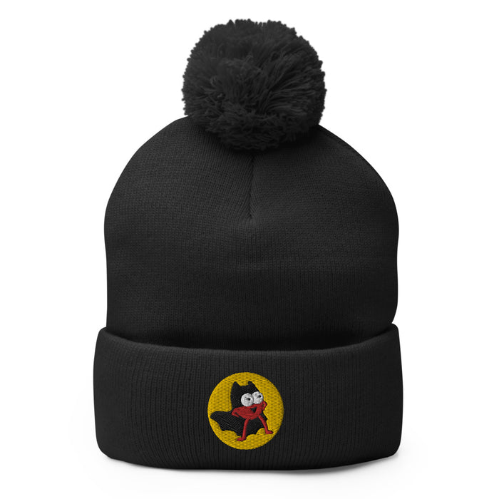 Bat Heart Knit Cap