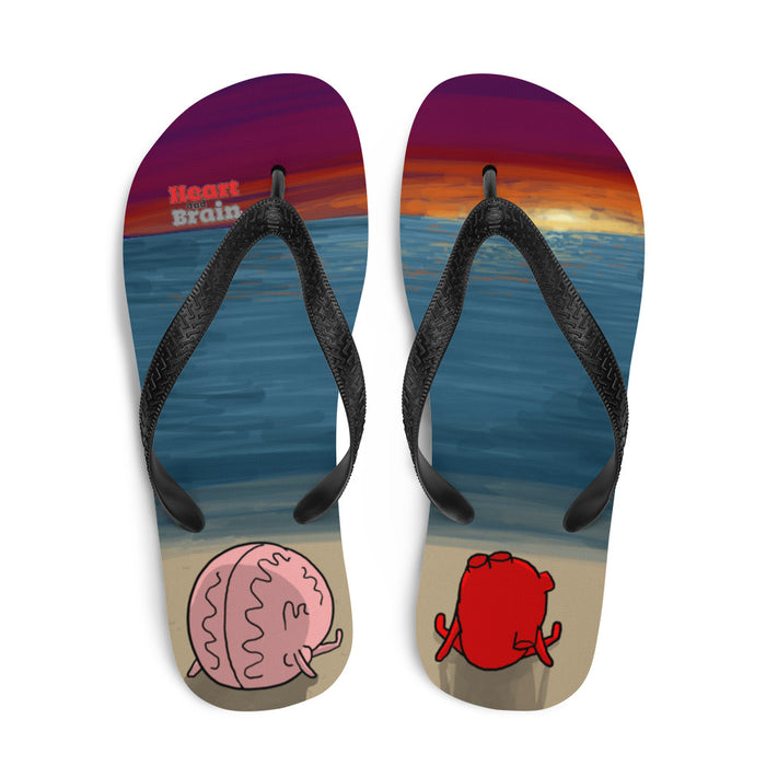 Sunset Flip-Flops