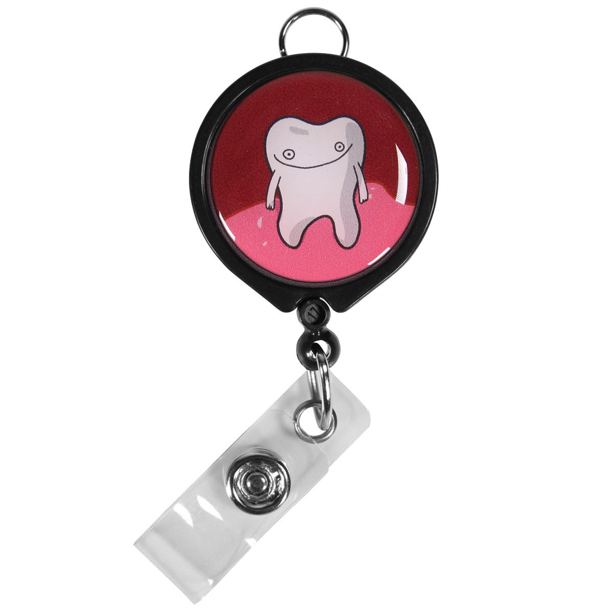 Retractable Badge Holder Tooth  Nurse Retractable Badge Holder