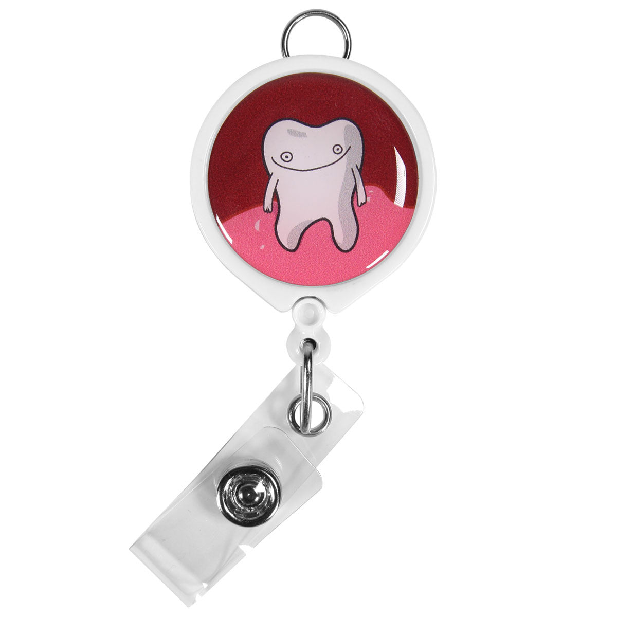 Buy Sweet Tooth Badge Reel Dentist Gift Tooth Badge Reel Cute Badge Clip  Badge Clip Badge Pull Tooth Badge Lanyard badge Holder Online in India 