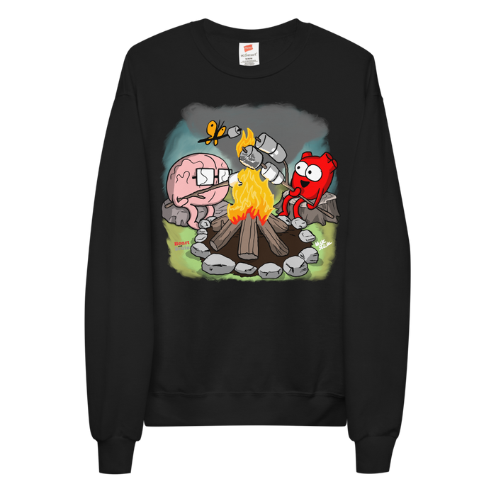 Heart and Brain Campfire Sweatshirt