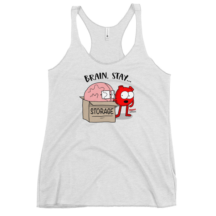 Brain Stay Women's Racerback Tank