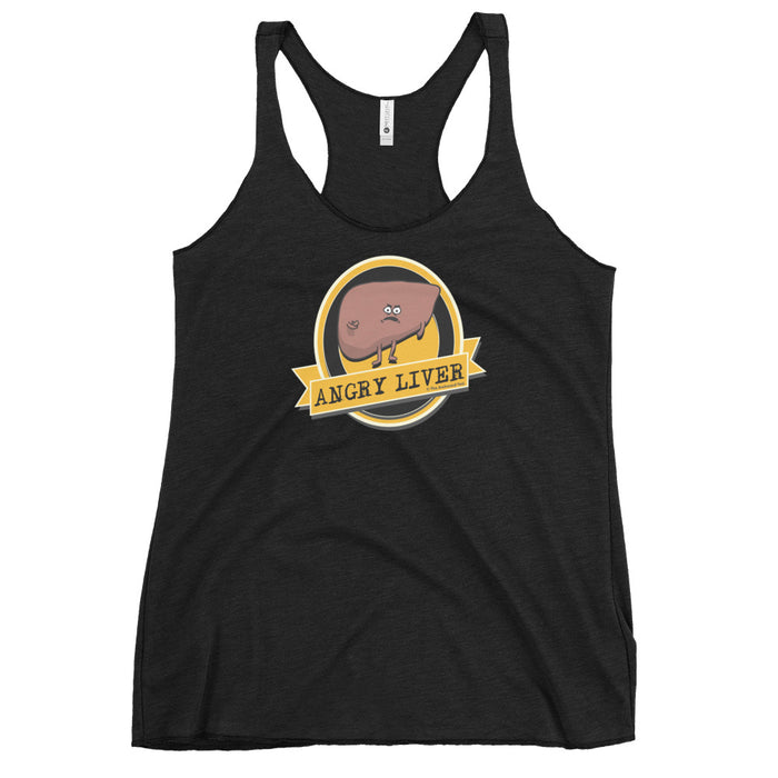Angry Liver Women's Racerback Tank
