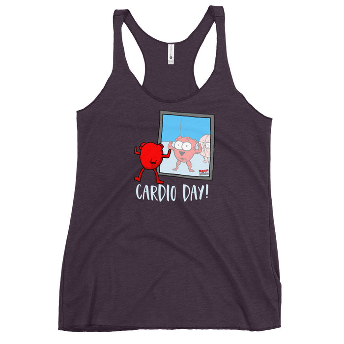 Cardio Day Women's Racerback Tank