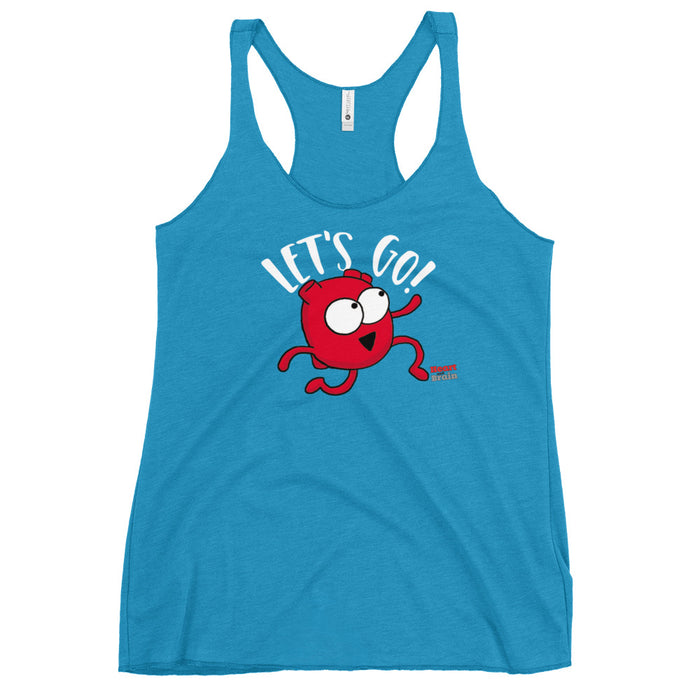 Let's Go Women's Racerback Tank